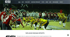 Desktop Screenshot of esindia.com